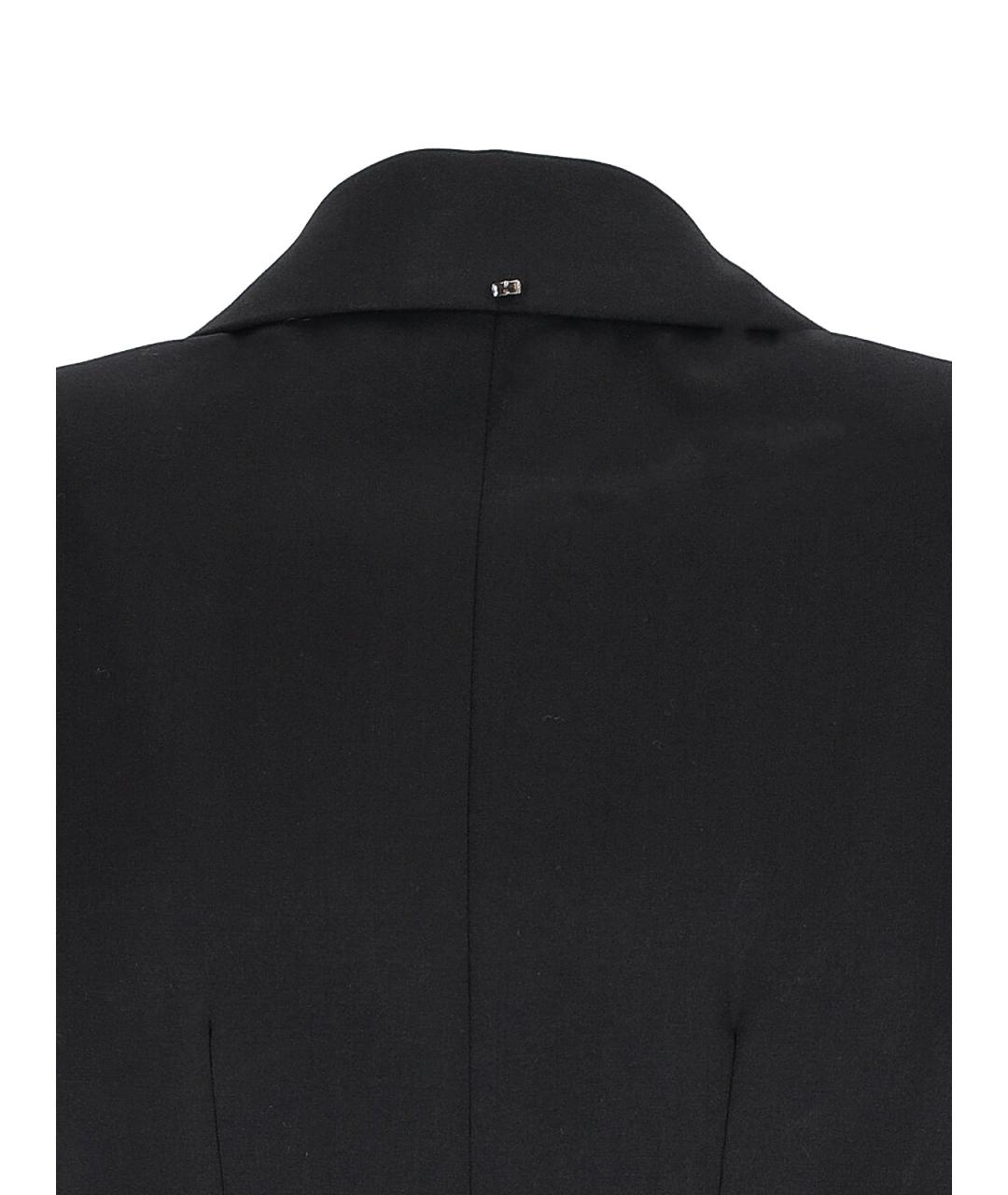 SPORTMAX Черный шерстяной жакет/пиджак, фото 3