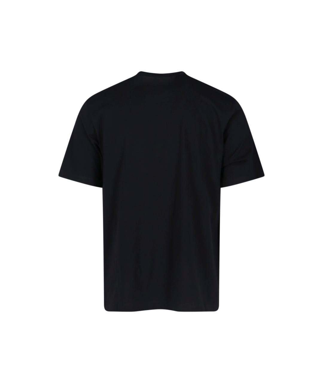 AMIRI Черная хлопковая футболка, фото 2