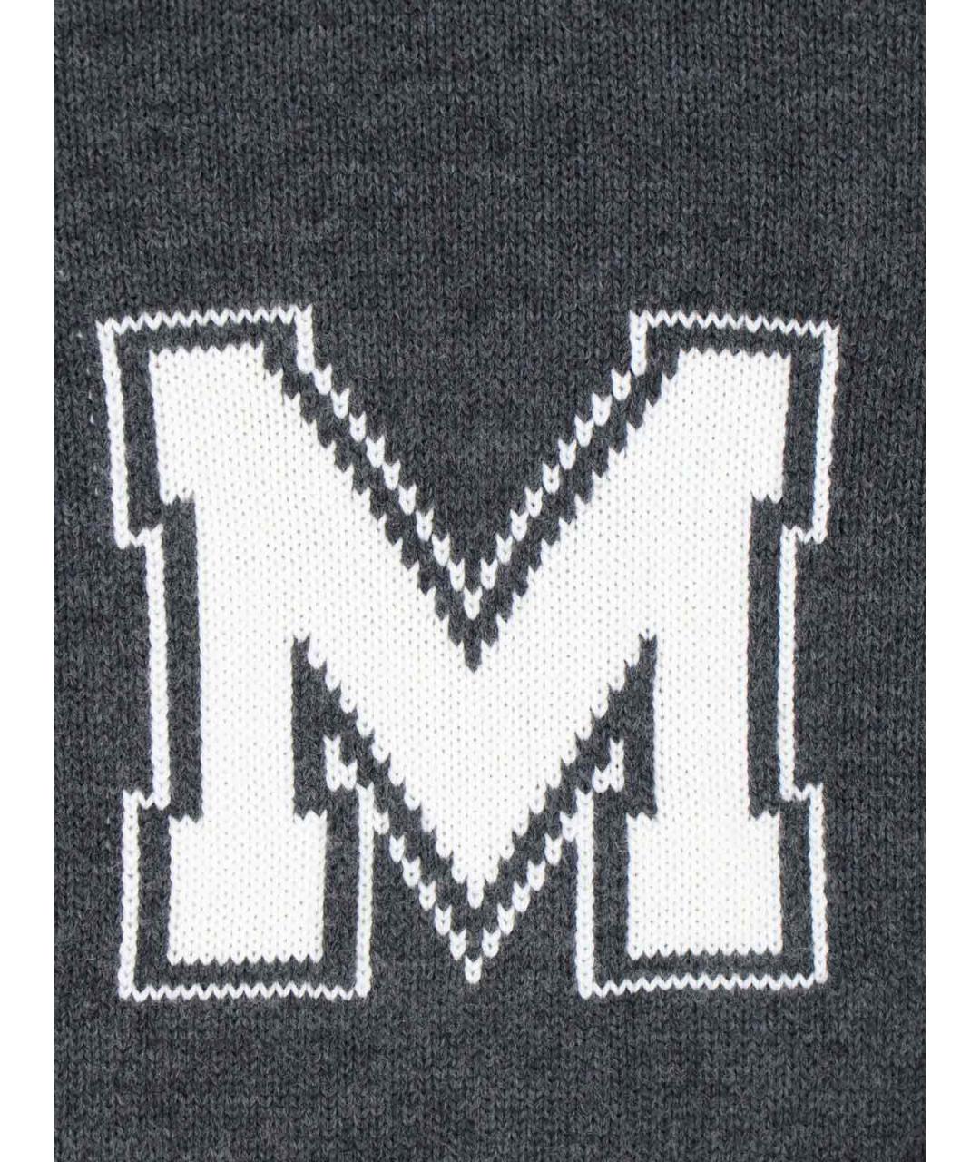 MM6 MAISON MARGIELA Серый шерстяной джемпер / свитер, фото 5