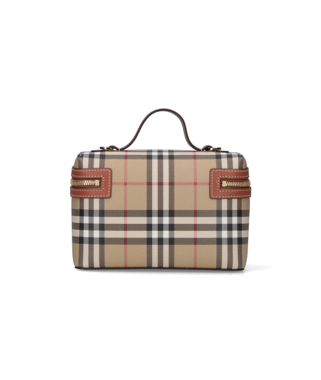 BURBERRY Мульти сумка с короткими ручками из искусственной кожи, фото 3