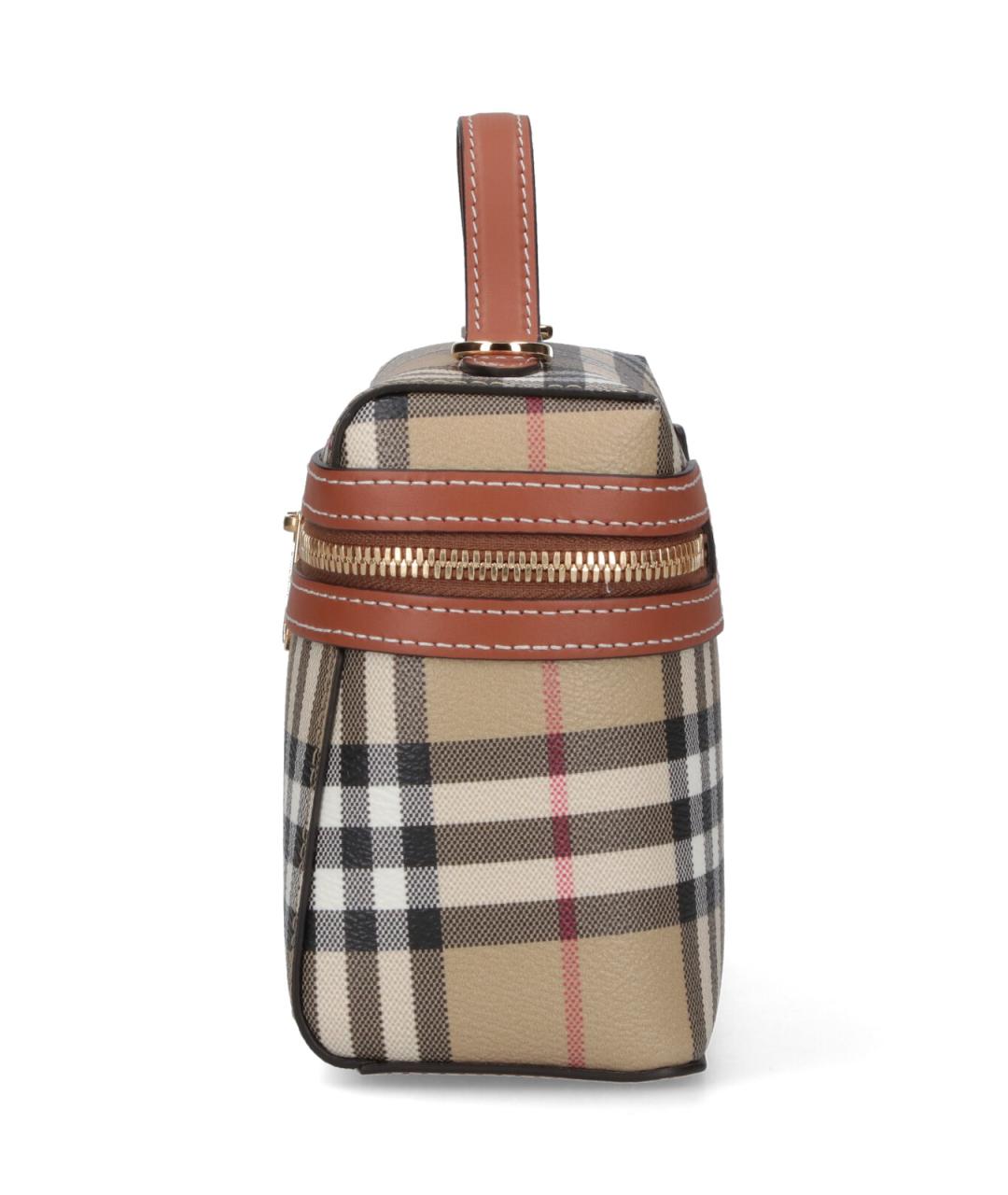 BURBERRY Мульти сумка с короткими ручками из искусственной кожи, фото 5