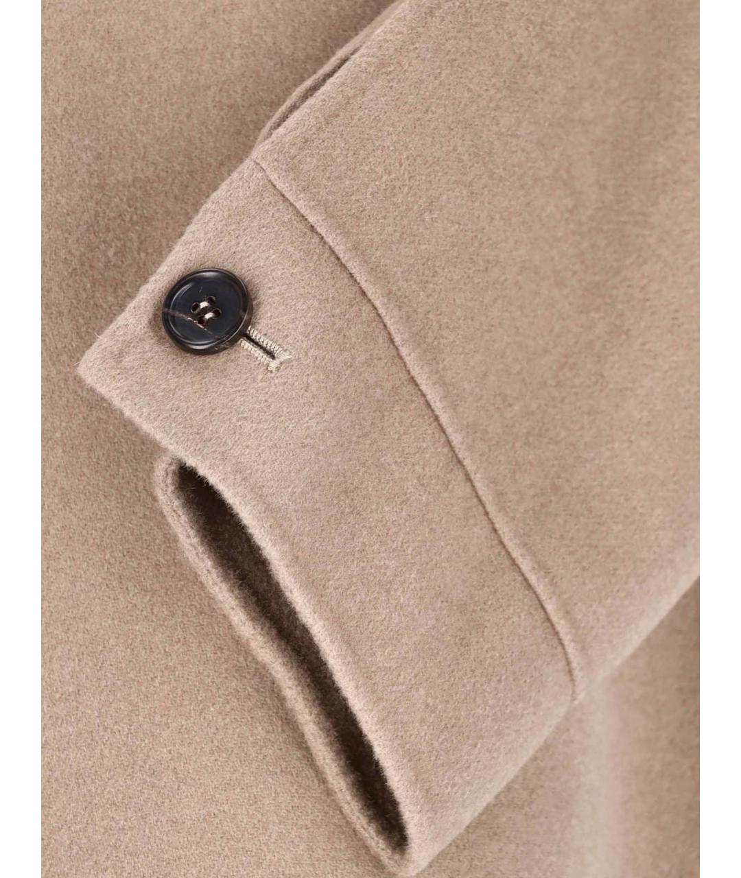 'S MAX MARA Коричневое шерстяное пальто, фото 5