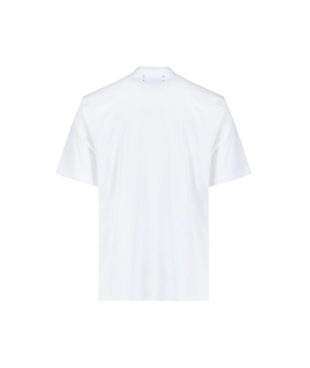 AMIRI Белая хлопковая футболка, фото 2