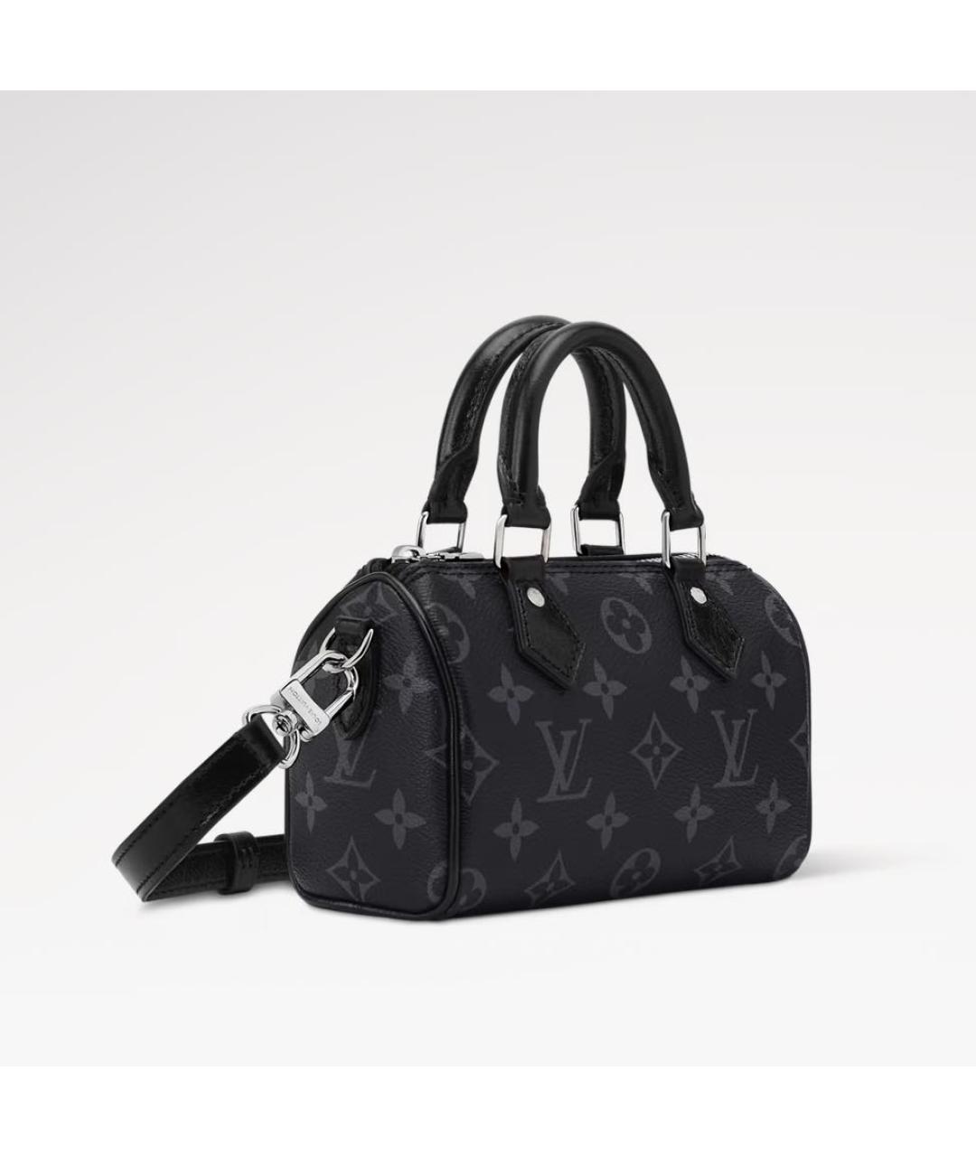 LOUIS VUITTON Черная сумка через плечо, фото 3