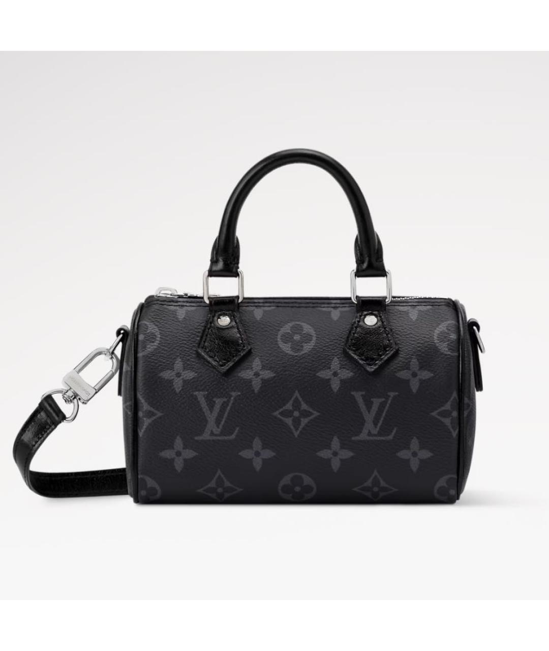 LOUIS VUITTON Черная сумка через плечо, фото 4