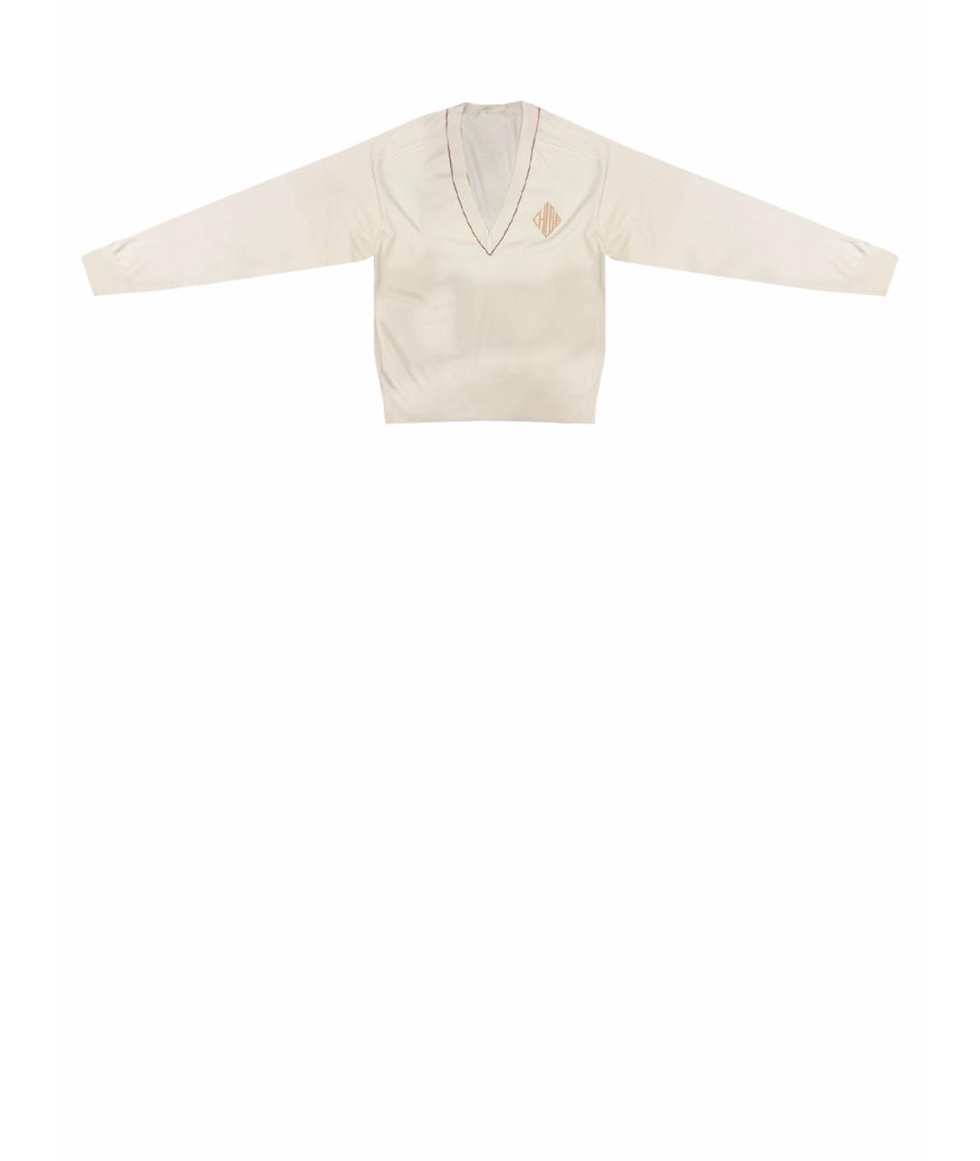 CHLOE Белый кашемировый джемпер / свитер, фото 1