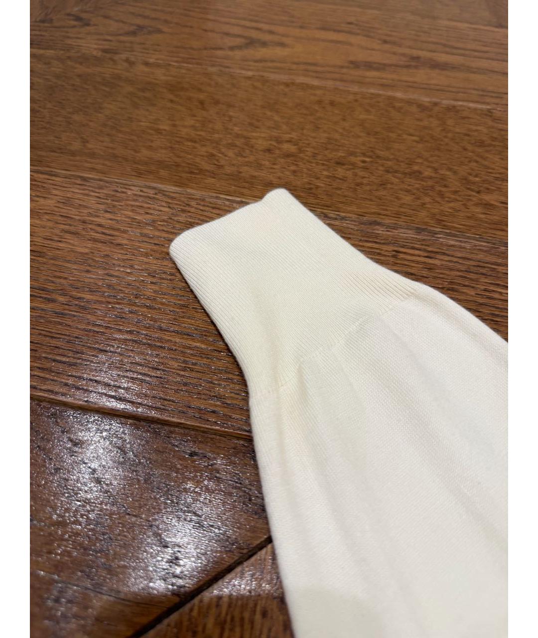 CHLOE Белый кашемировый джемпер / свитер, фото 6