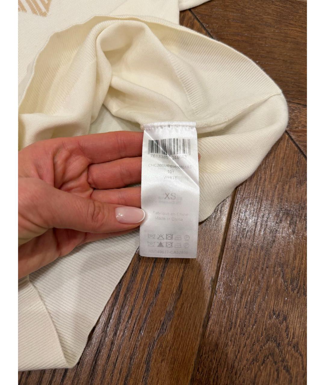 CHLOE Белый кашемировый джемпер / свитер, фото 5
