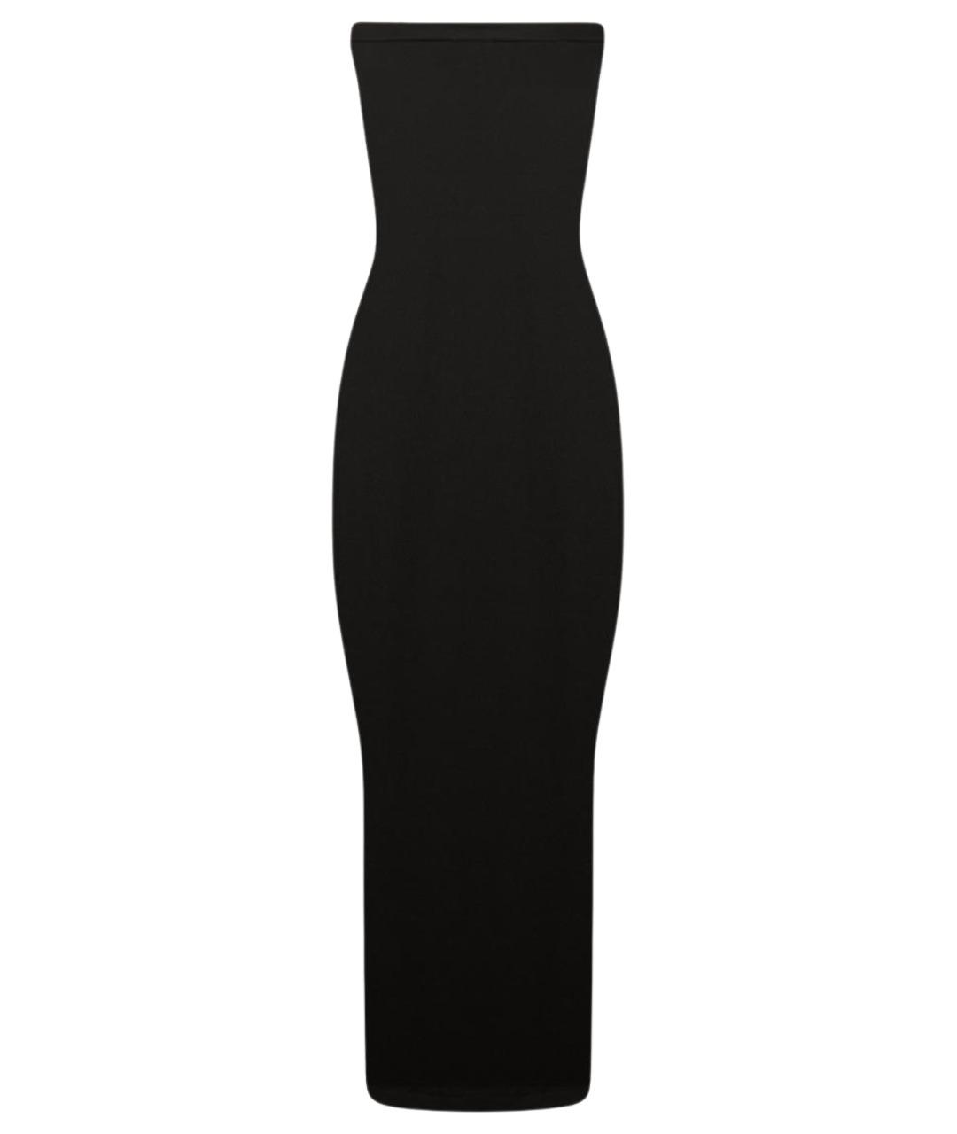 WOLFORD Черное полиамидовое повседневное платье, фото 1