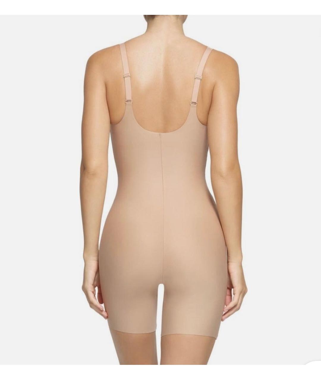SKIMS Бежевое синтетическое боди, фото 2