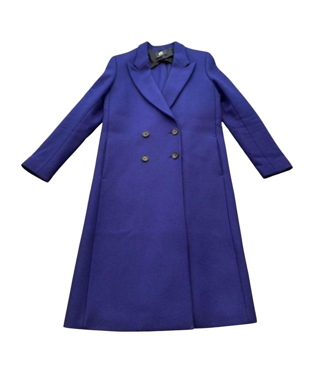PAUL SMITH Фиолетовое шерстяное пальто, фото 1