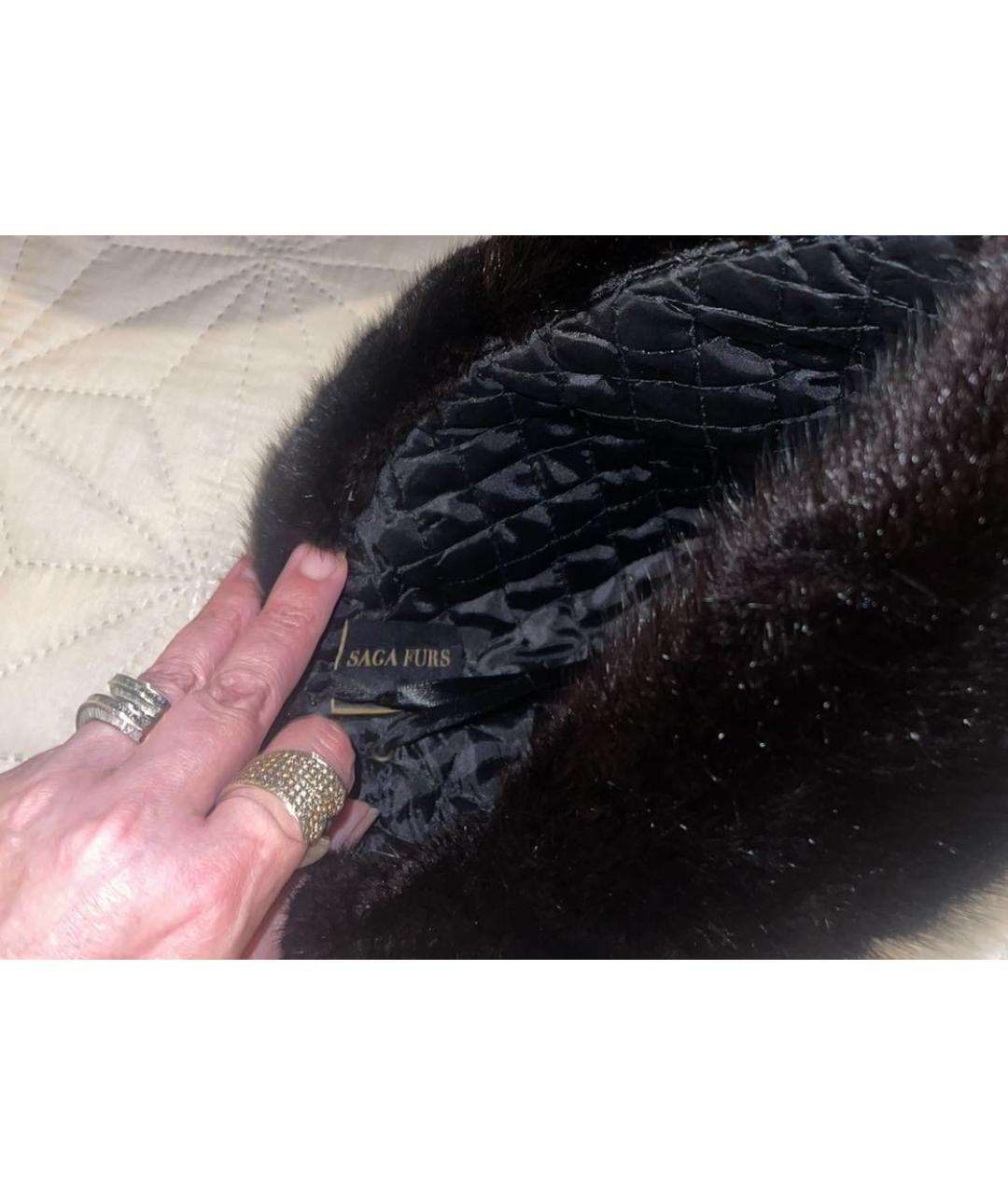 SAGA Черная шапка, фото 3