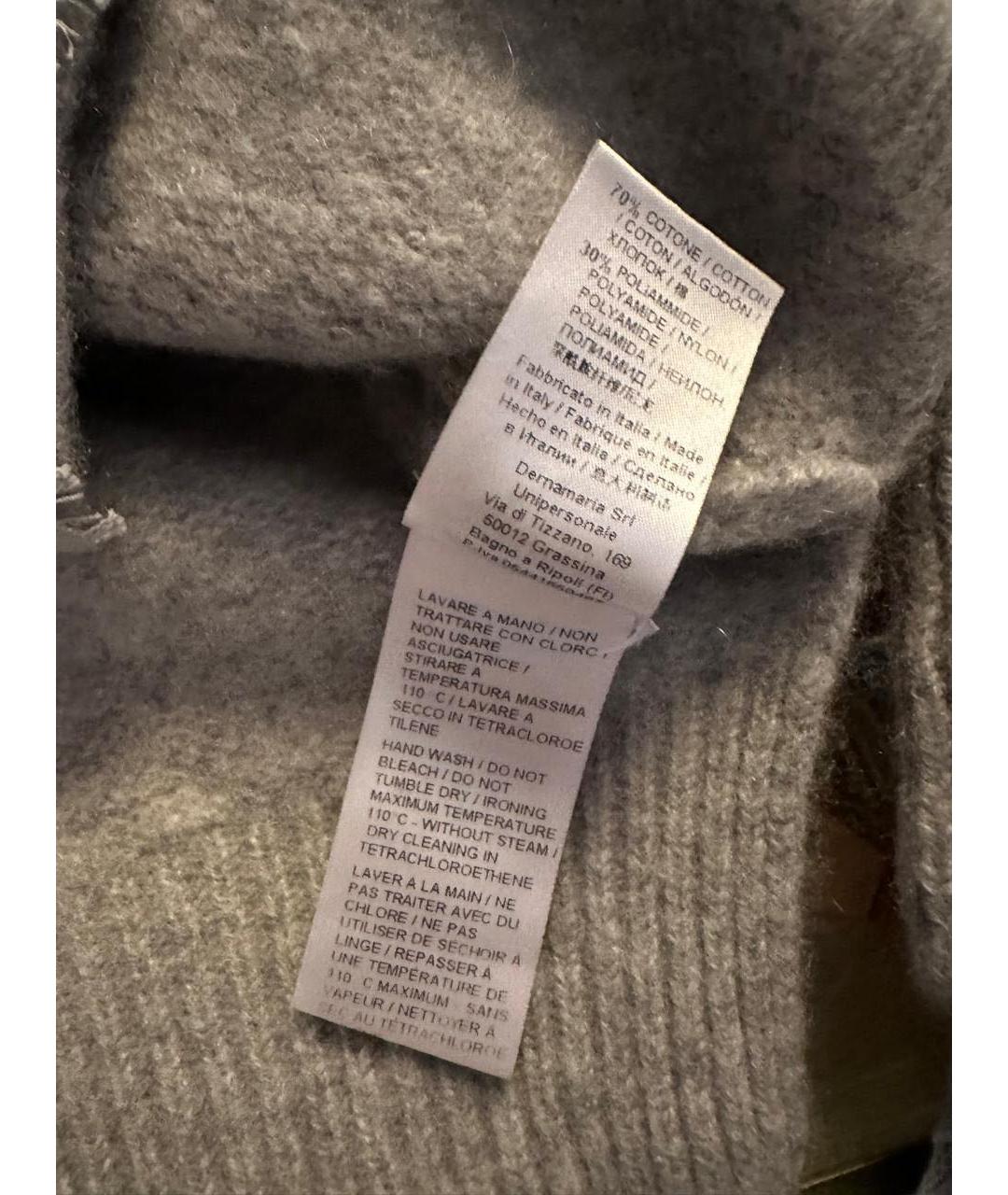 ERMANNO SCERVINO Серый шерстяной джемпер / свитер, фото 4