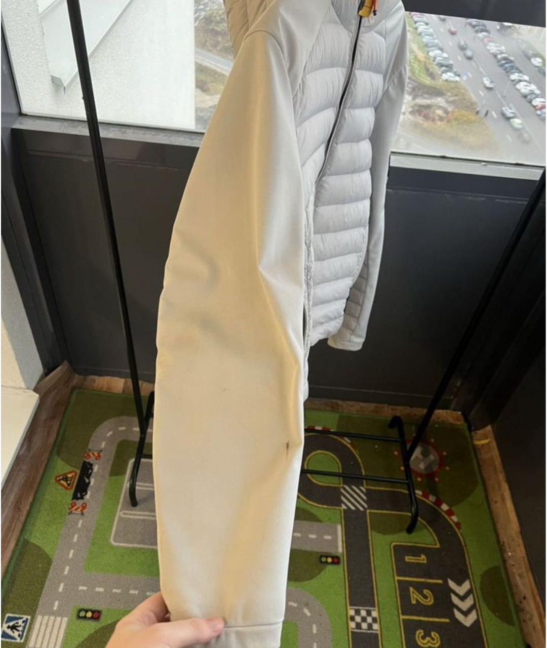 PARAJUMPERS Белый полиамидовый пуховик, фото 7