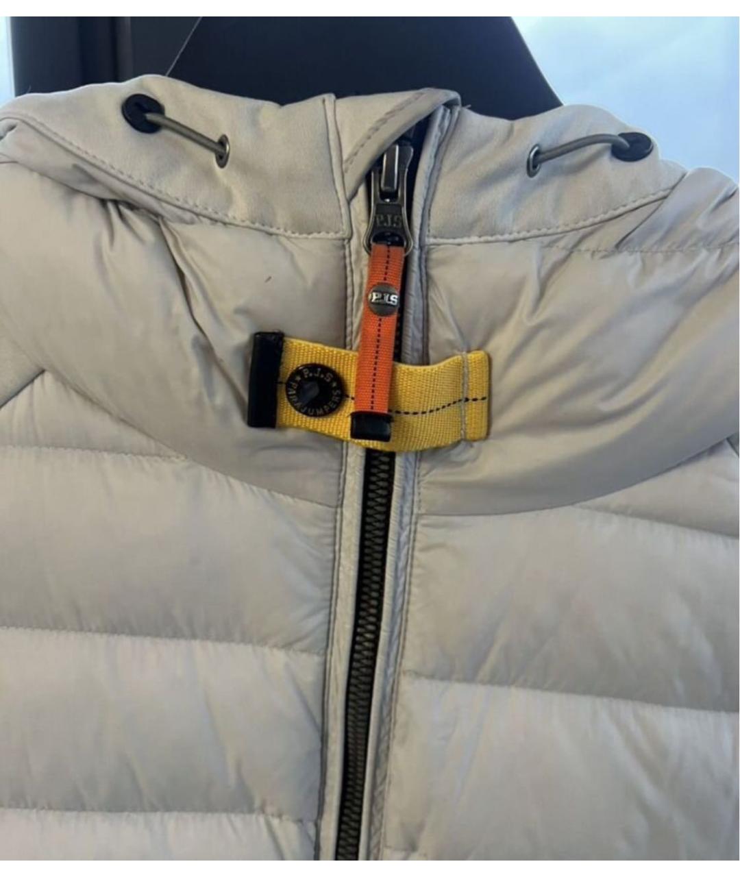 PARAJUMPERS Белый полиамидовый пуховик, фото 3