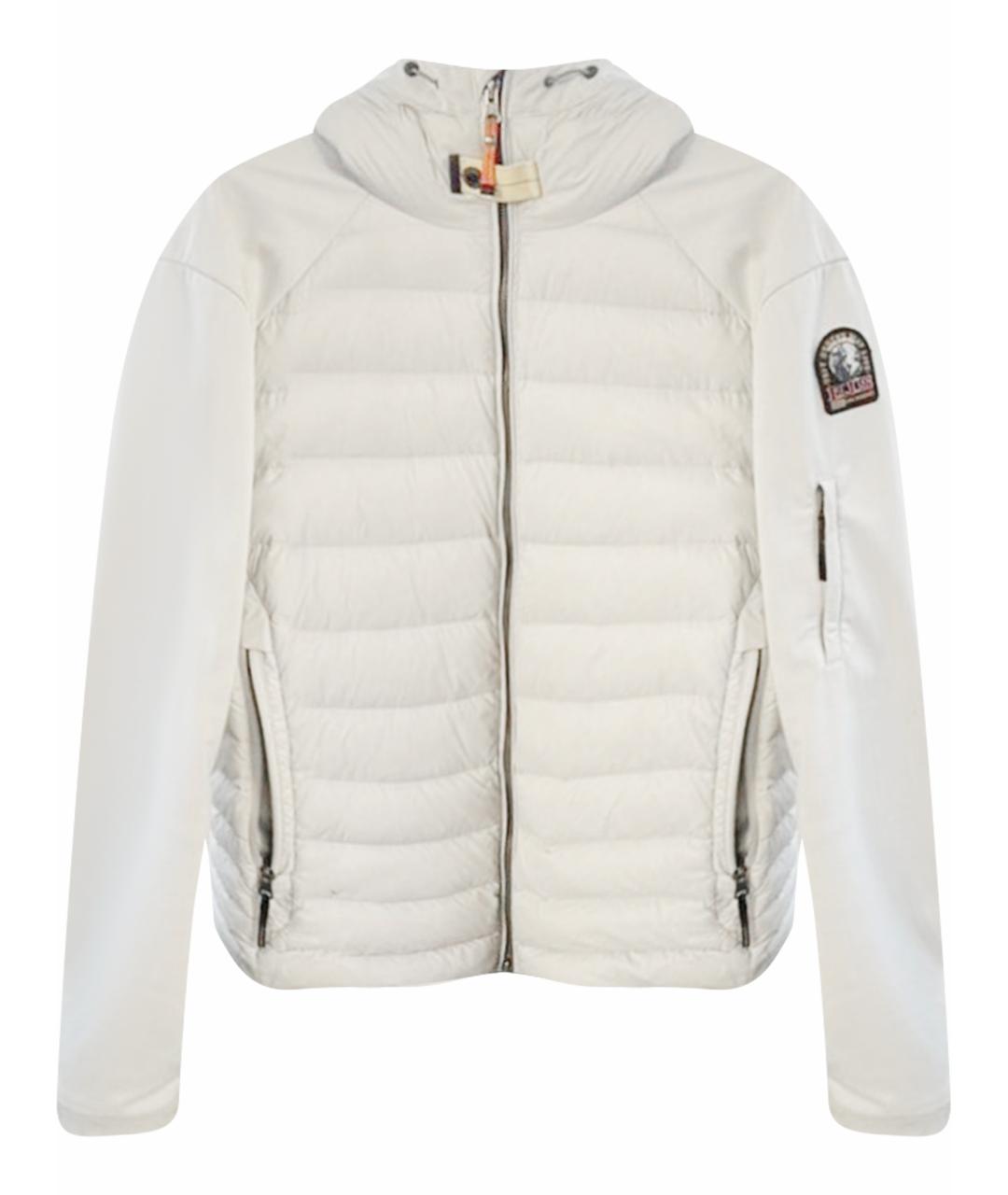 PARAJUMPERS Белый полиамидовый пуховик, фото 1
