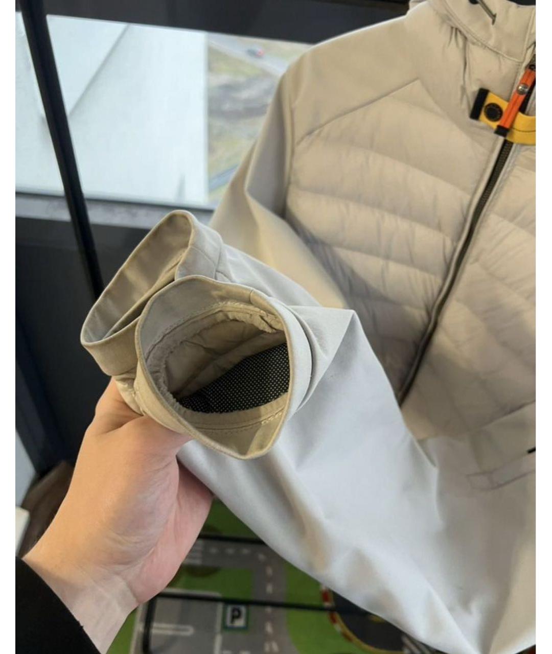 PARAJUMPERS Белый полиамидовый пуховик, фото 5
