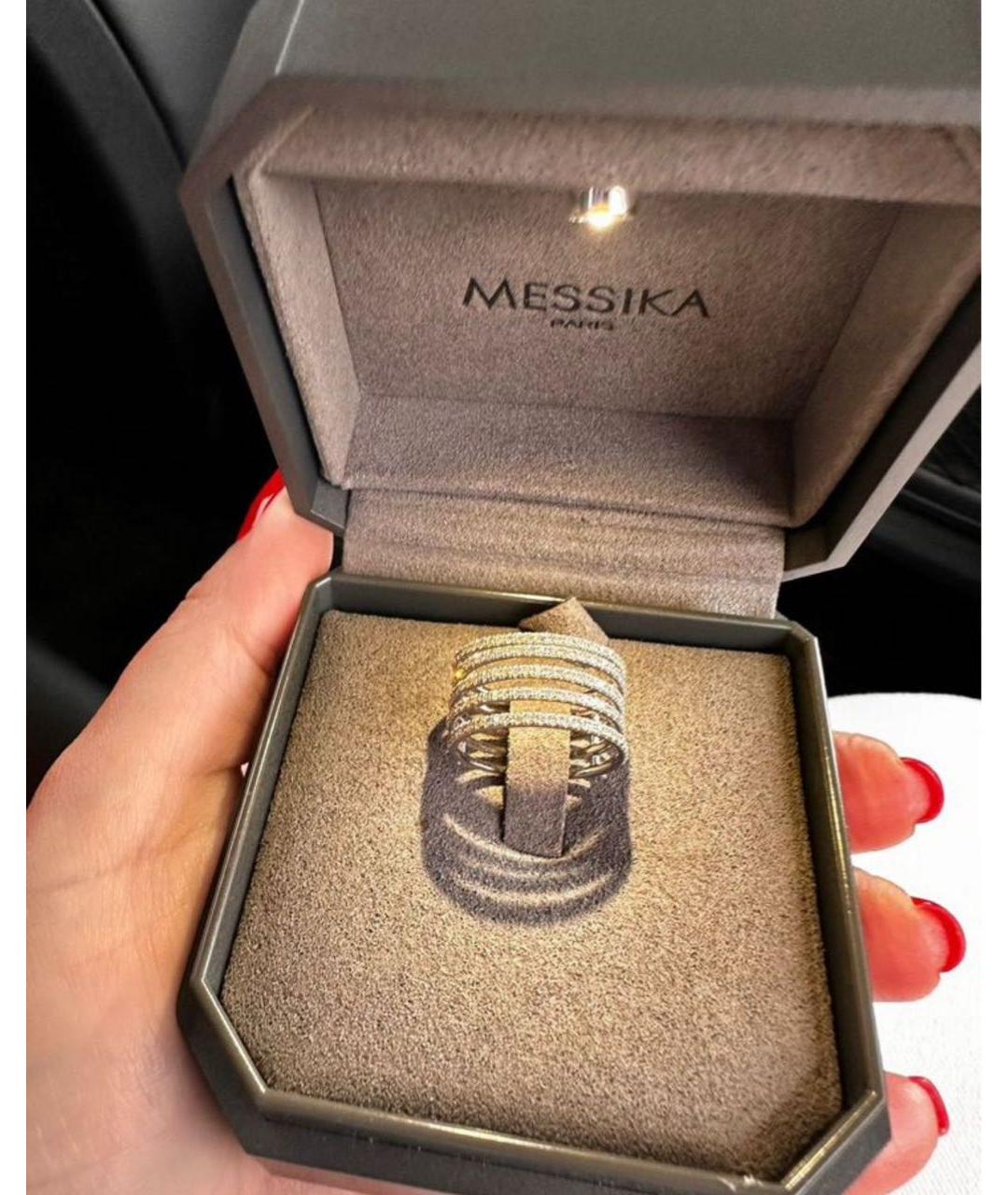 MESSIKA Серебряное кольцо из белого золота, фото 2