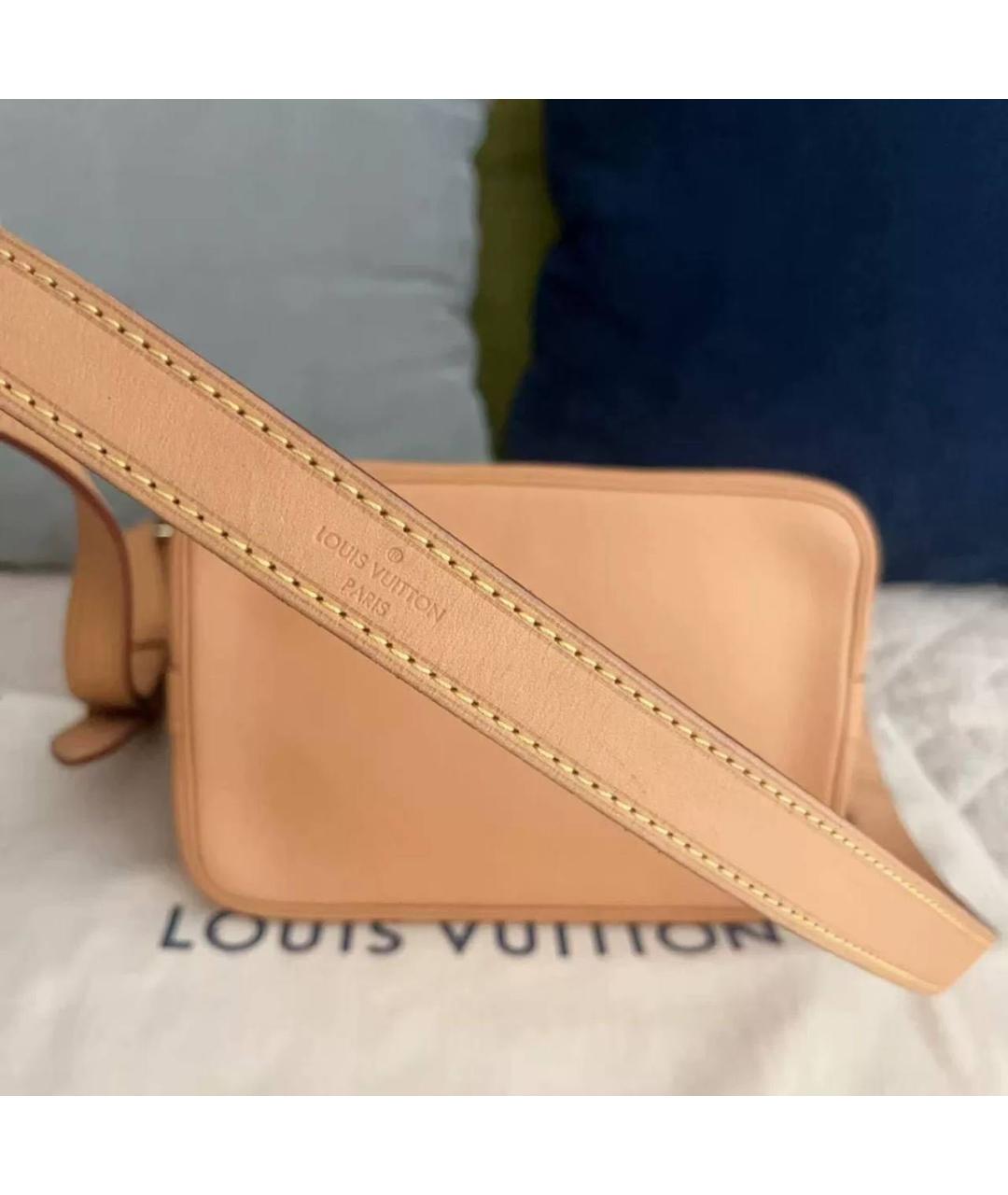 LOUIS VUITTON Коричневая сумка через плечо, фото 5