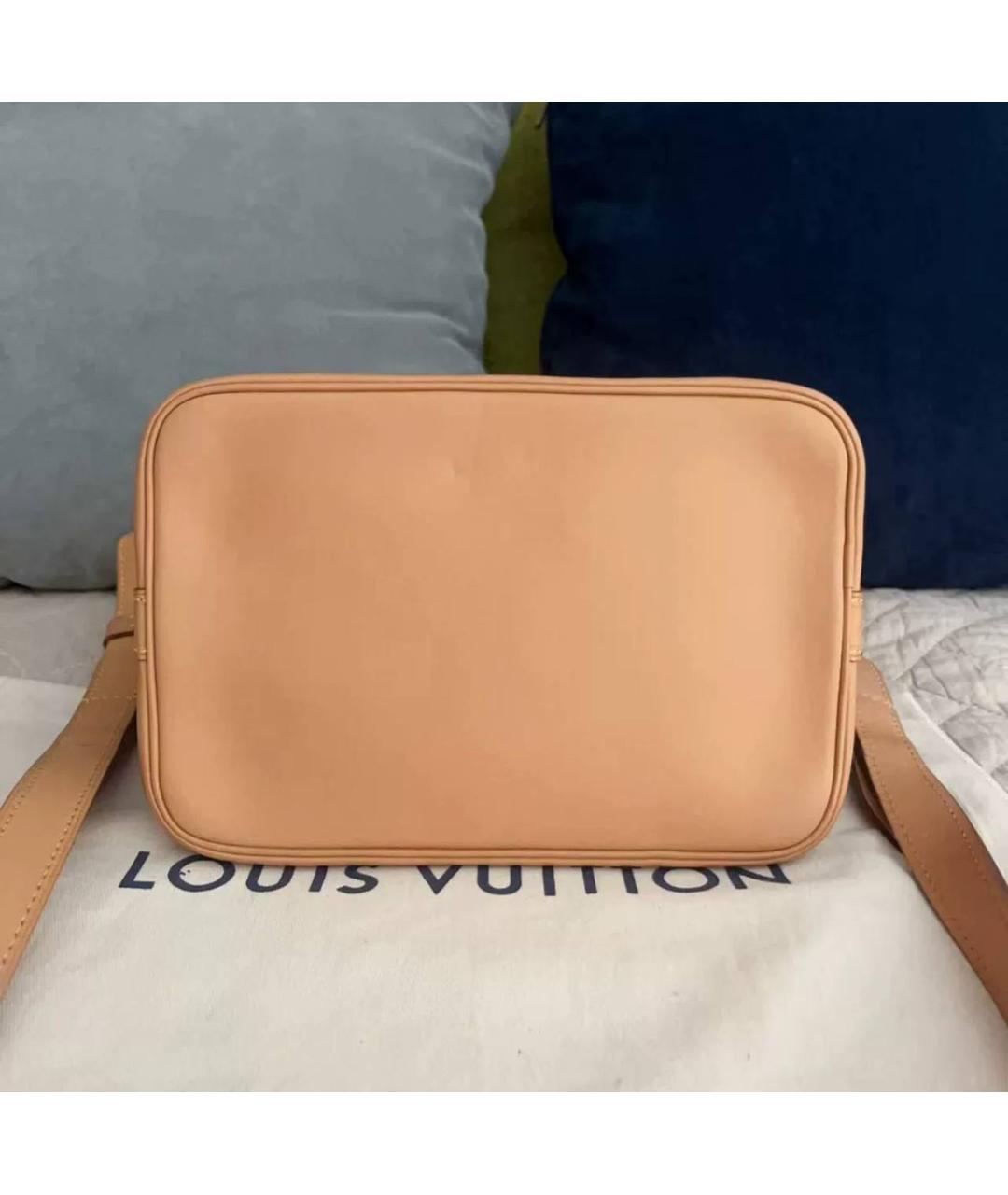 LOUIS VUITTON Коричневая сумка через плечо, фото 4