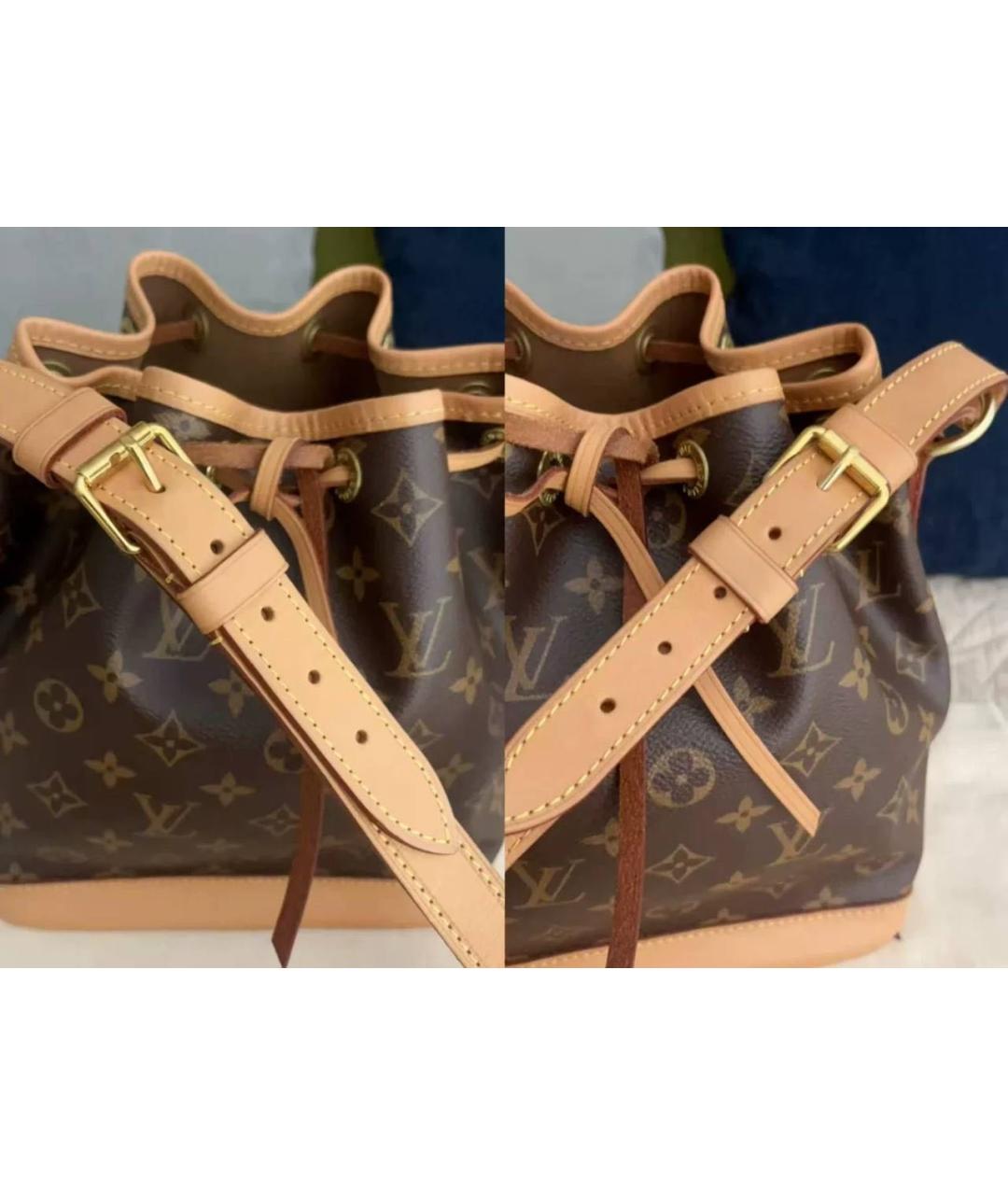 LOUIS VUITTON Коричневая сумка через плечо, фото 2