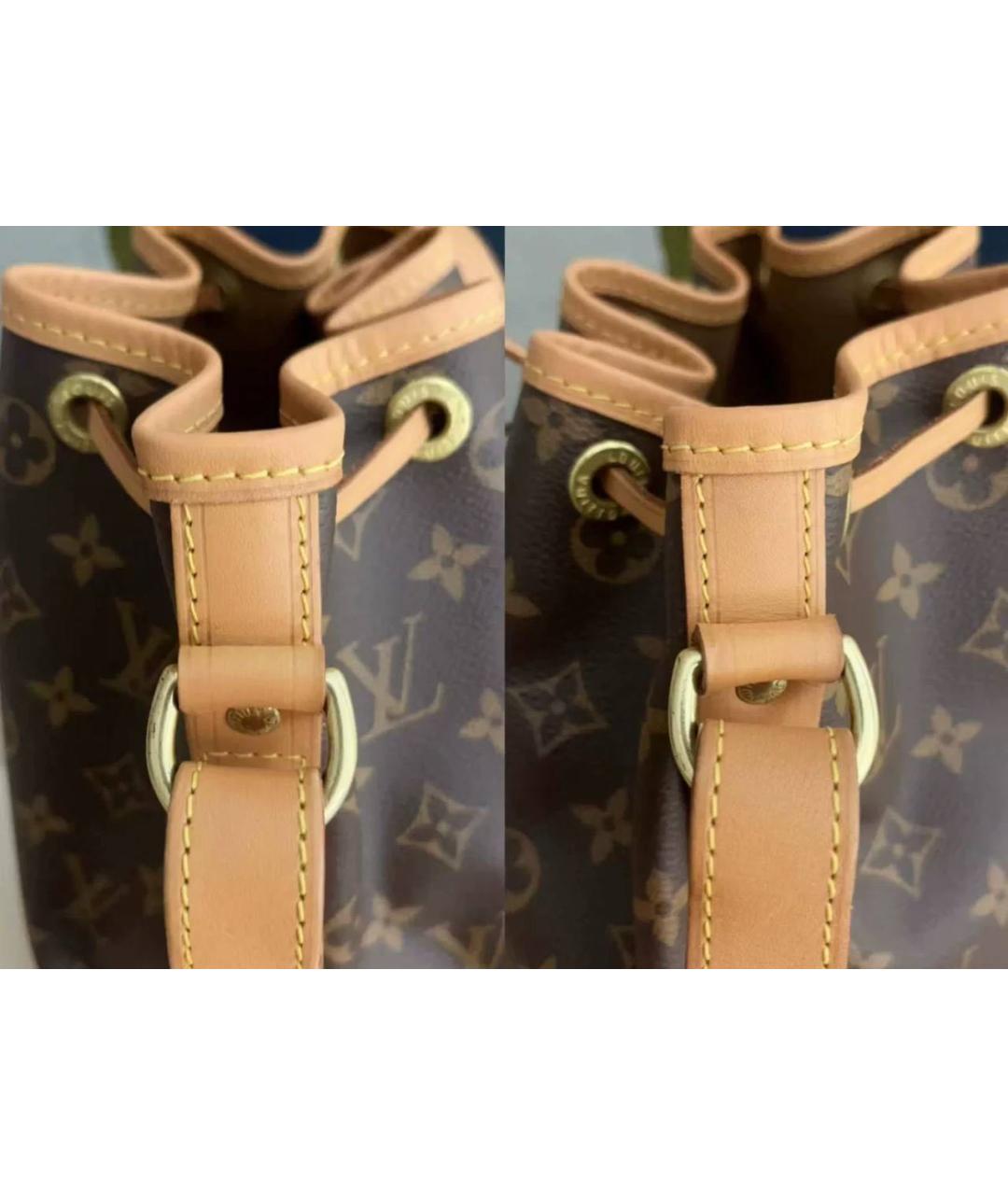 LOUIS VUITTON Коричневая сумка через плечо, фото 3