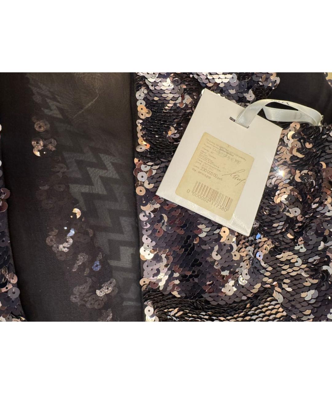 CHRISTIAN DIOR Черное шелковое вечернее платье, фото 5