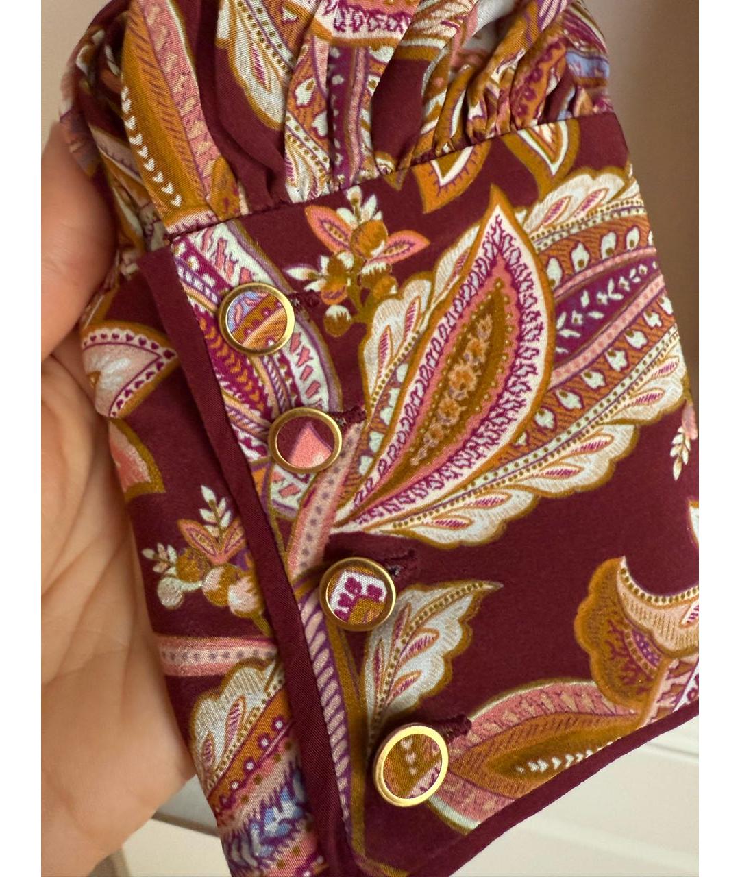 ZIMMERMANN Мульти шелковая блузы, фото 4