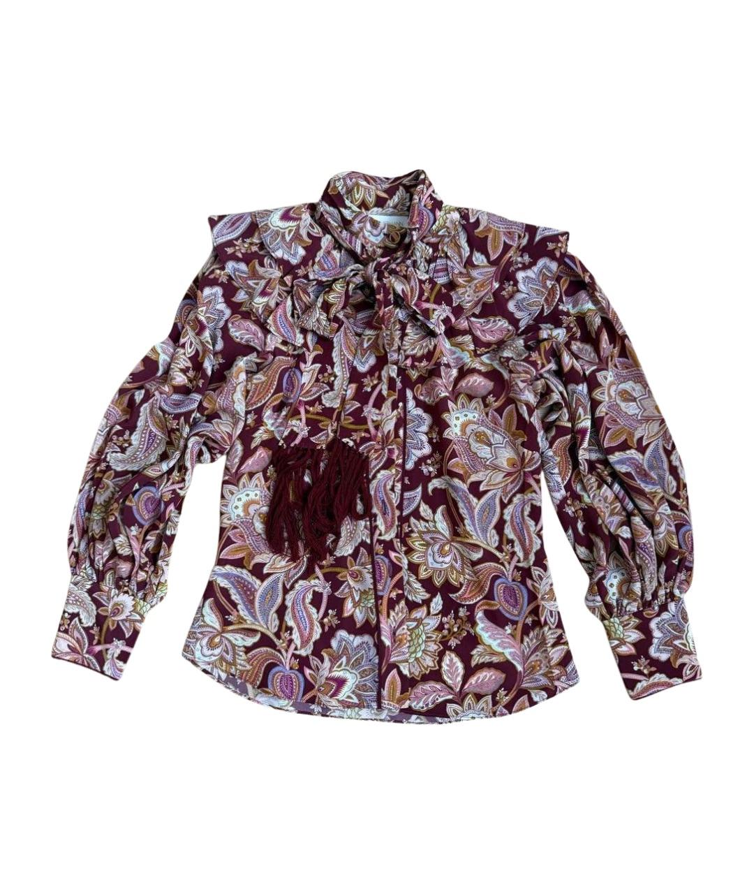 ZIMMERMANN Мульти шелковая блузы, фото 1