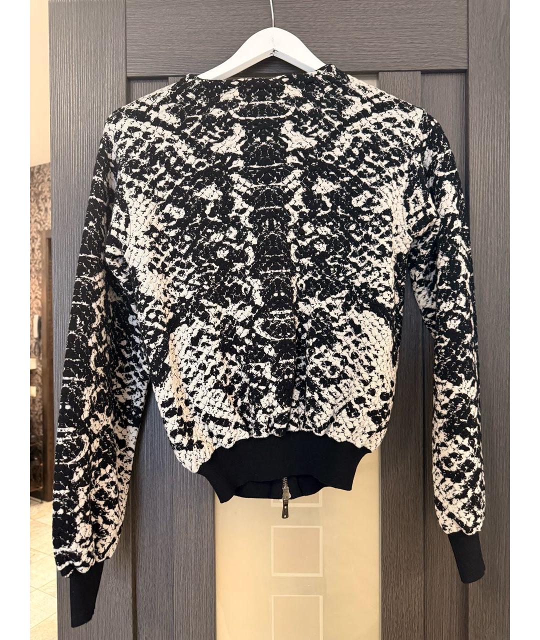 SAINT LAURENT Черный шерстяной кардиган, фото 2