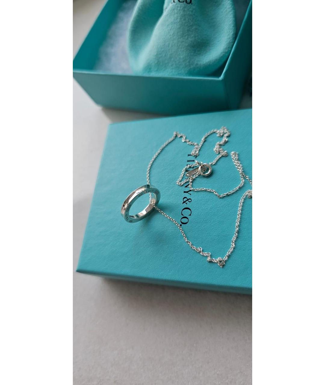 TIFFANY&CO Серебряная серебряная подвеска, фото 2