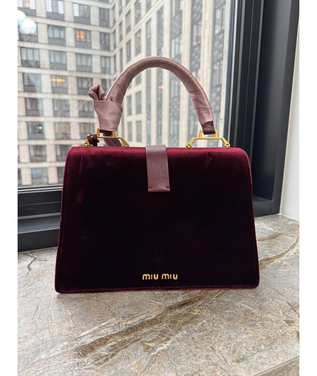 MIU MIU Мульти твидовая сумка через плечо, фото 3