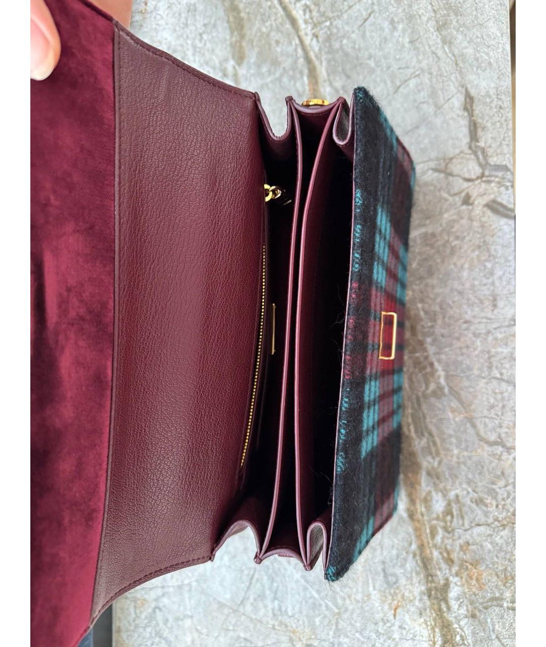 MIU MIU Мульти твидовая сумка через плечо, фото 4