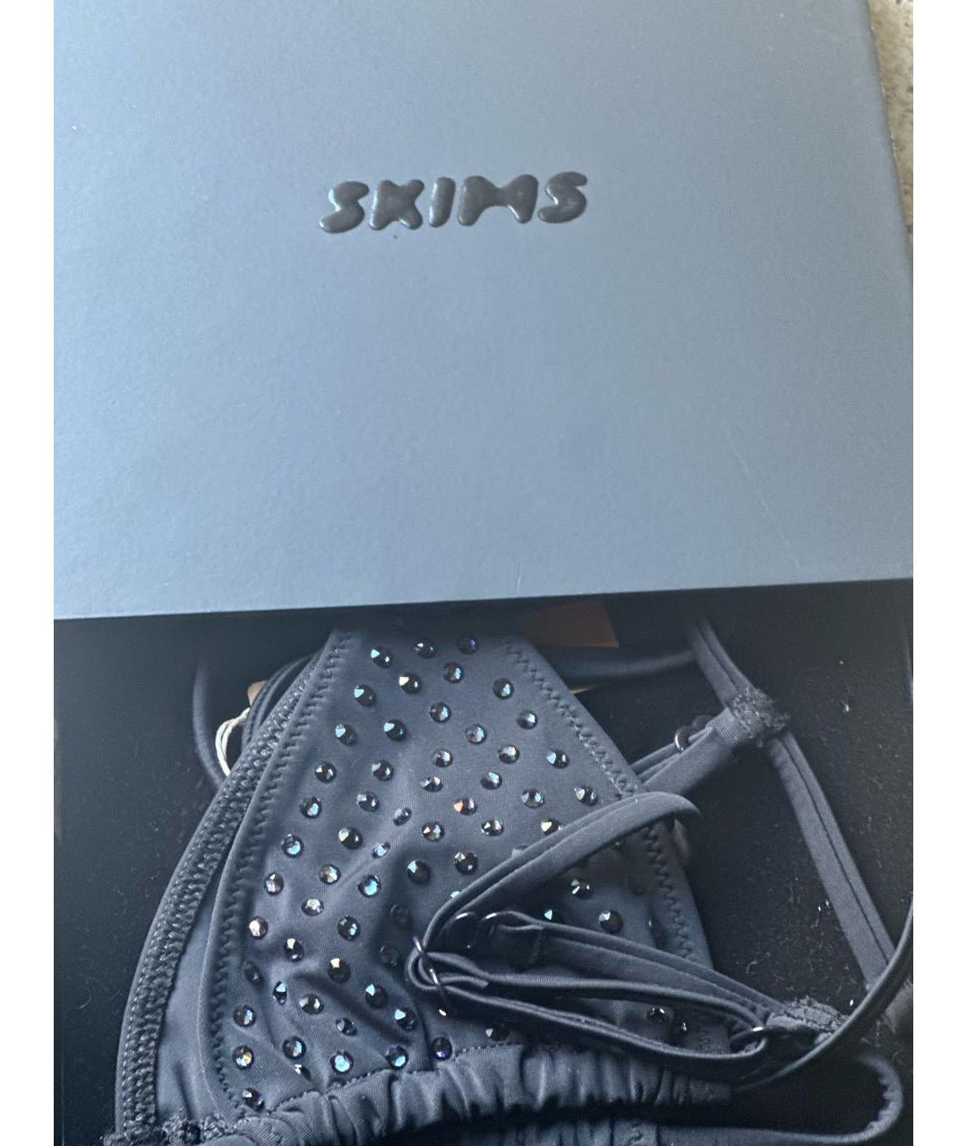 SKIMS Черный синтетический купальник, фото 4