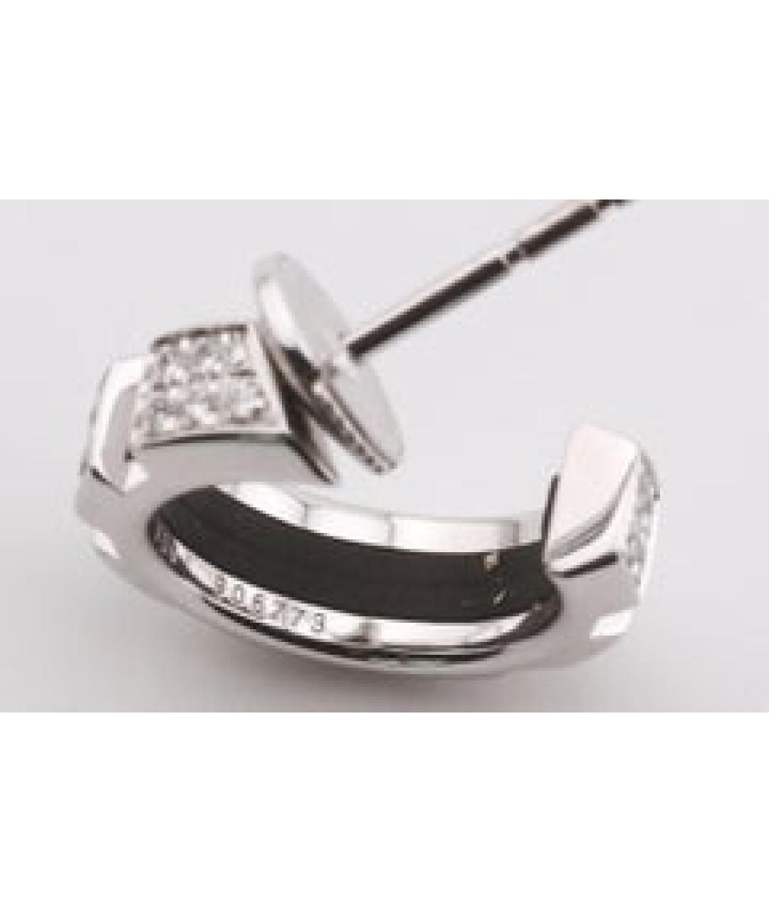 CHAUMET Серебряные серьги из белого золота, фото 4