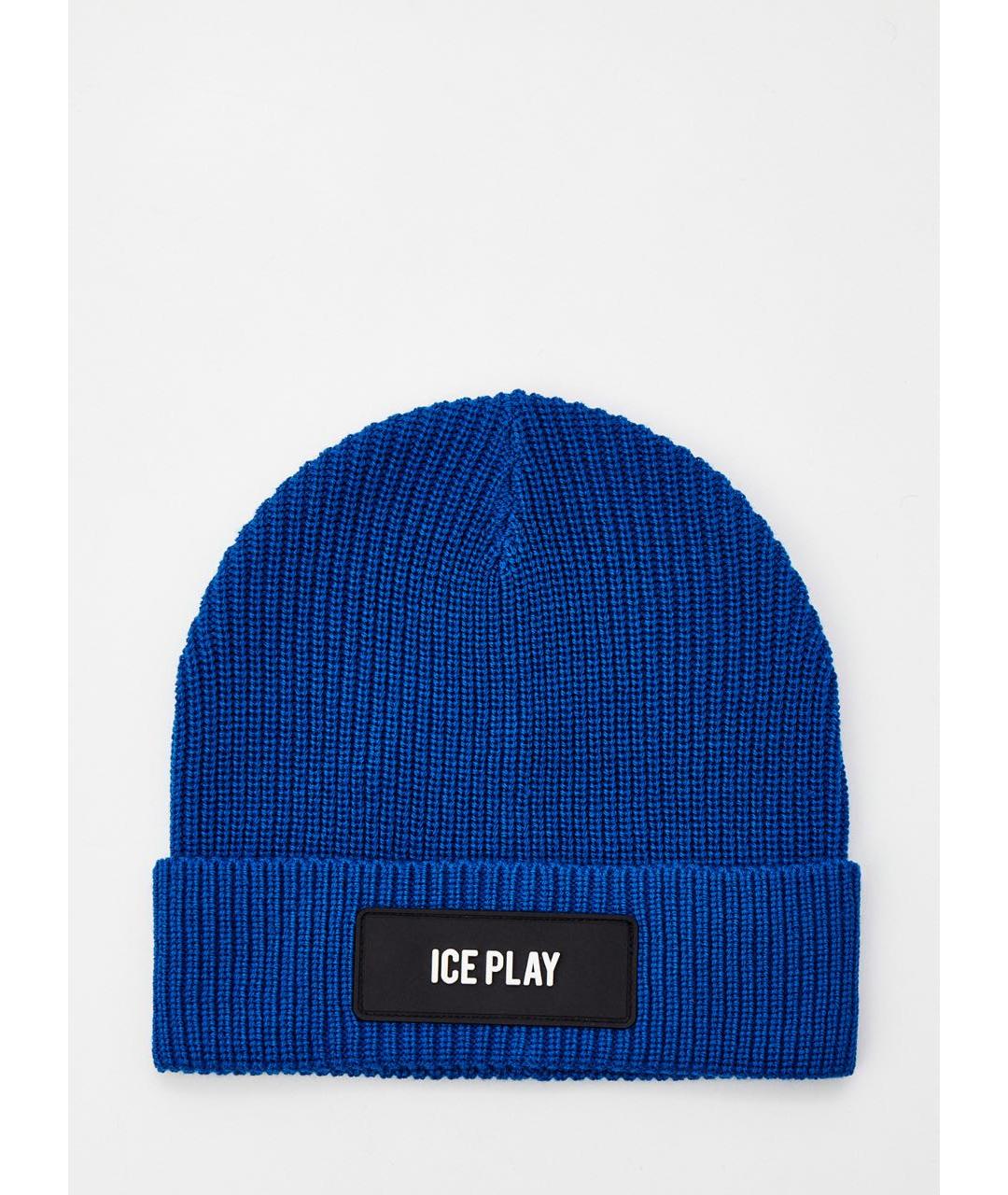 ICEBERG Синяя шапка, фото 3