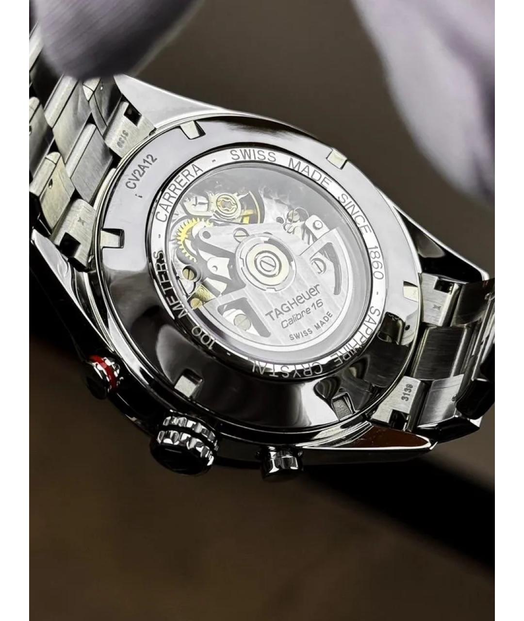 TAG HEUER Коричневые часы, фото 5