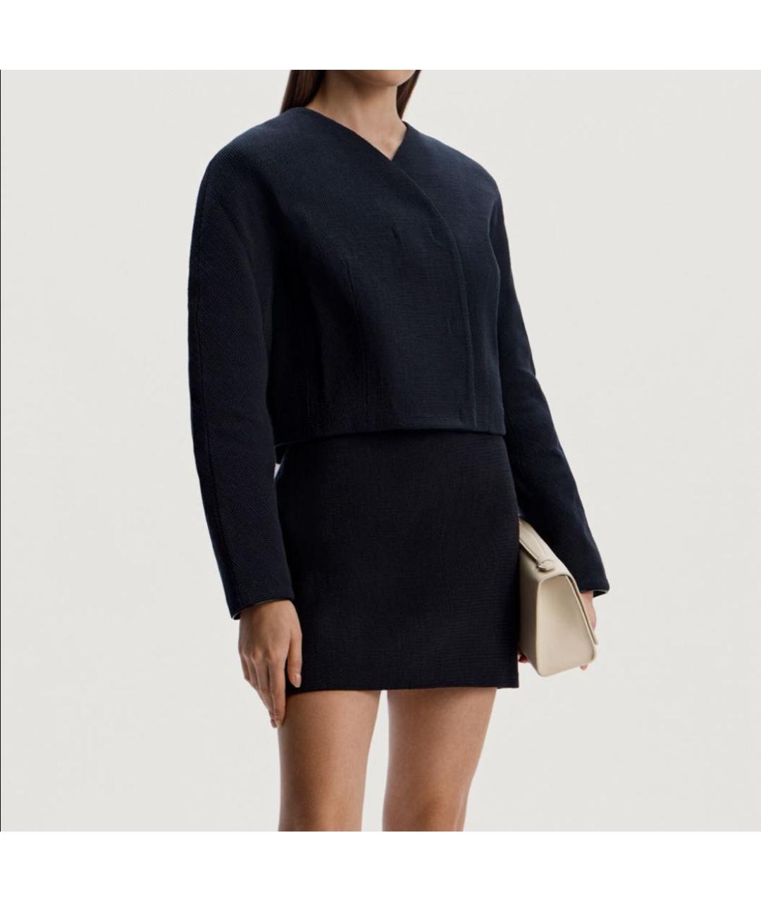 12 STOREEZ Черный хлопковый костюм с юбками, фото 8