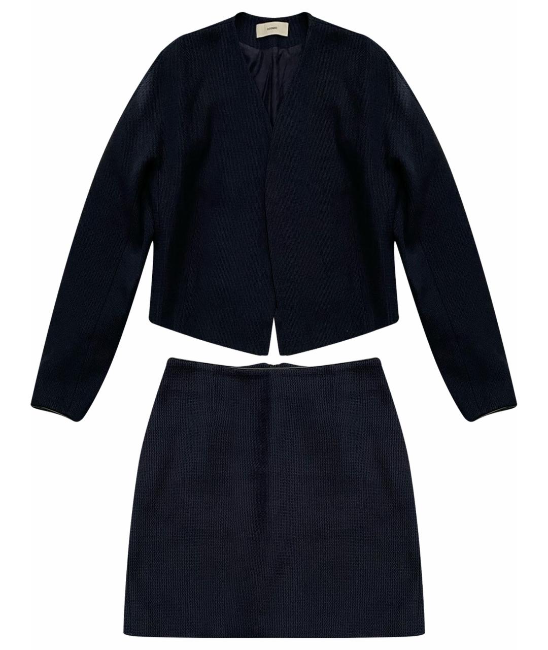 12 STOREEZ Черный хлопковый костюм с юбками, фото 1