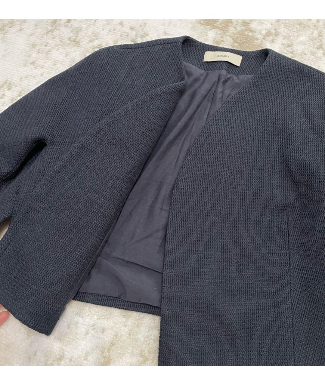 12 STOREEZ Черный хлопковый костюм с юбками, фото 6