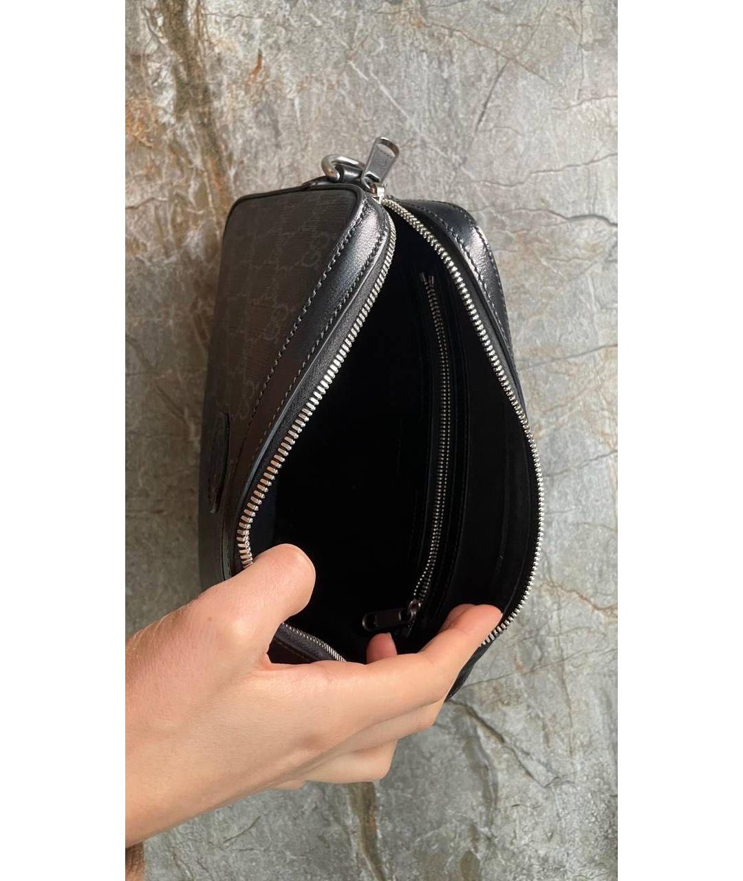 GUCCI Черная сумка на плечо, фото 3