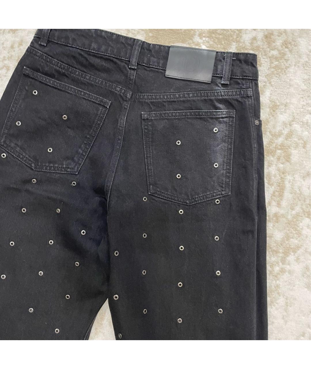 12 STOREEZ Черный деним костюм с брюками, фото 7