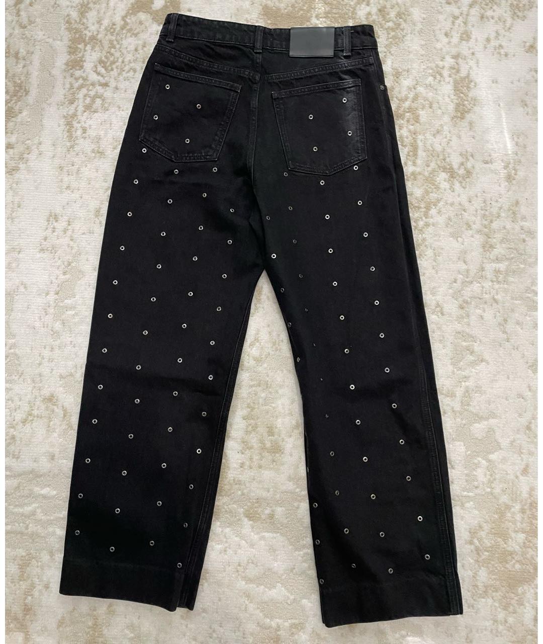 12 STOREEZ Черный деним костюм с брюками, фото 6