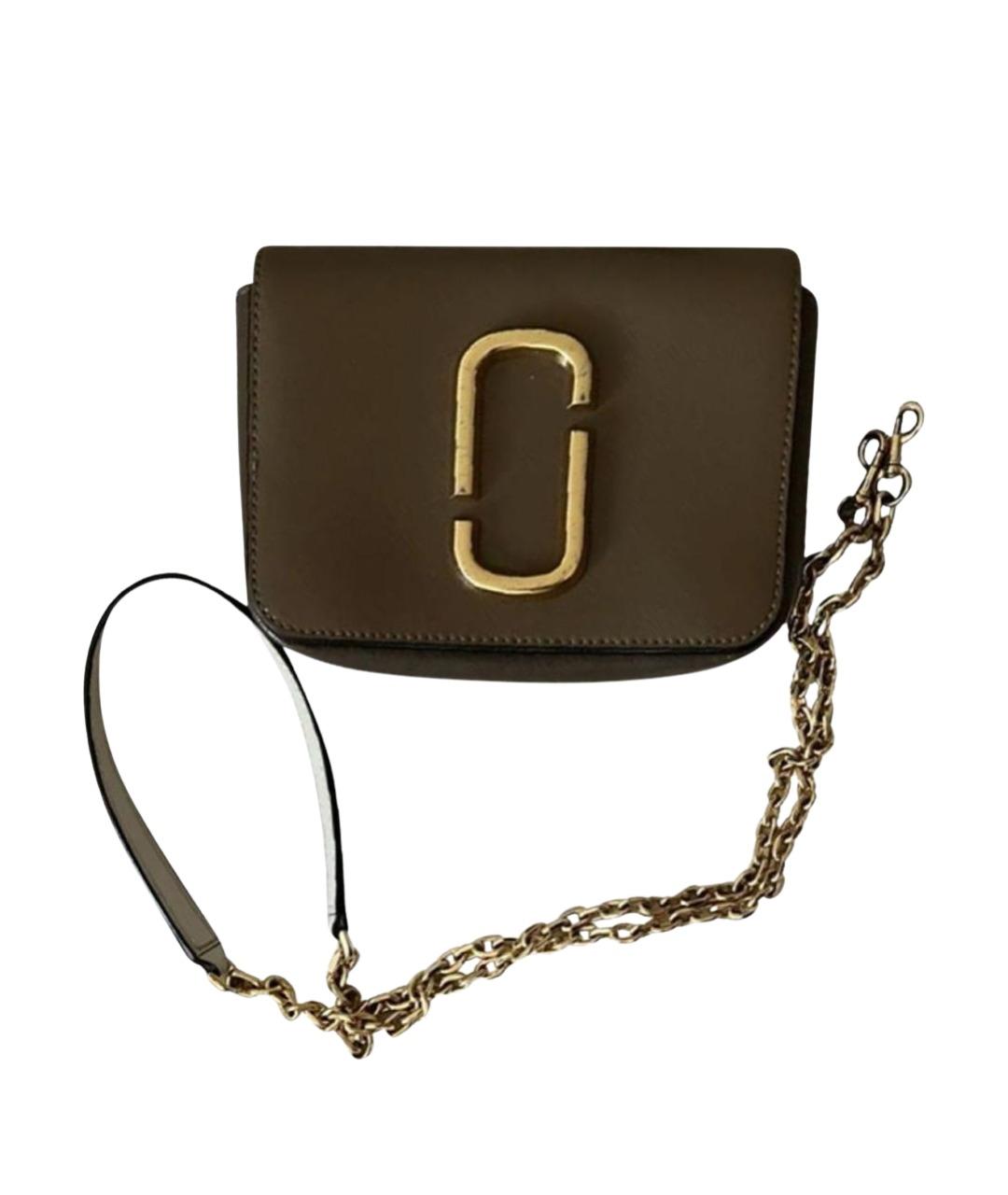 MARC JACOBS Коричневая кожаная сумка через плечо, фото 1