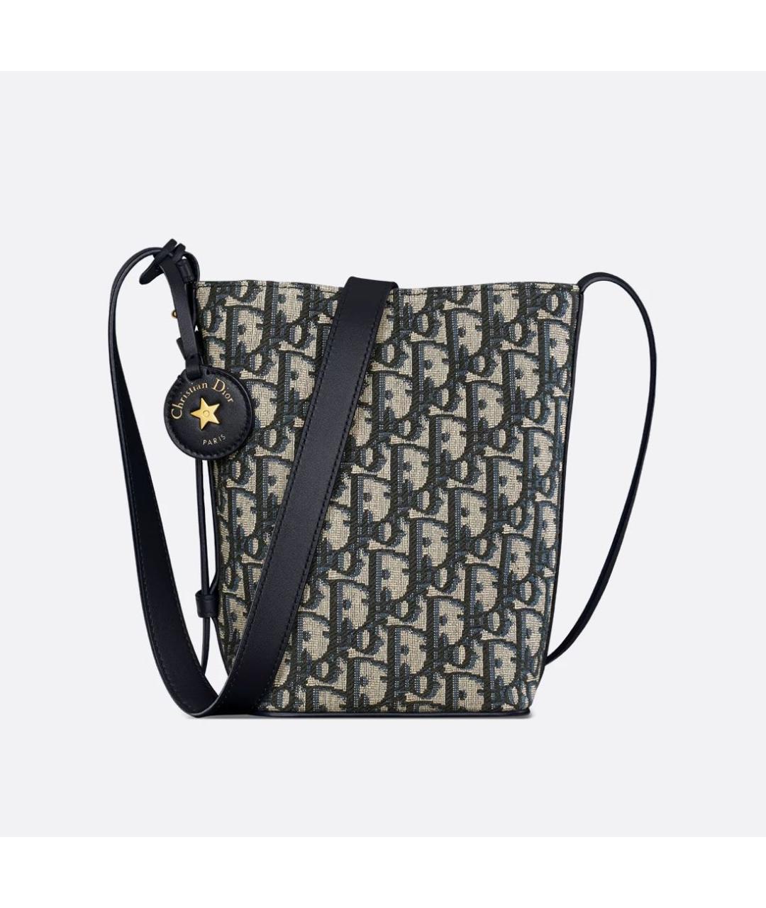 CHRISTIAN DIOR Синяя сумка через плечо, фото 5