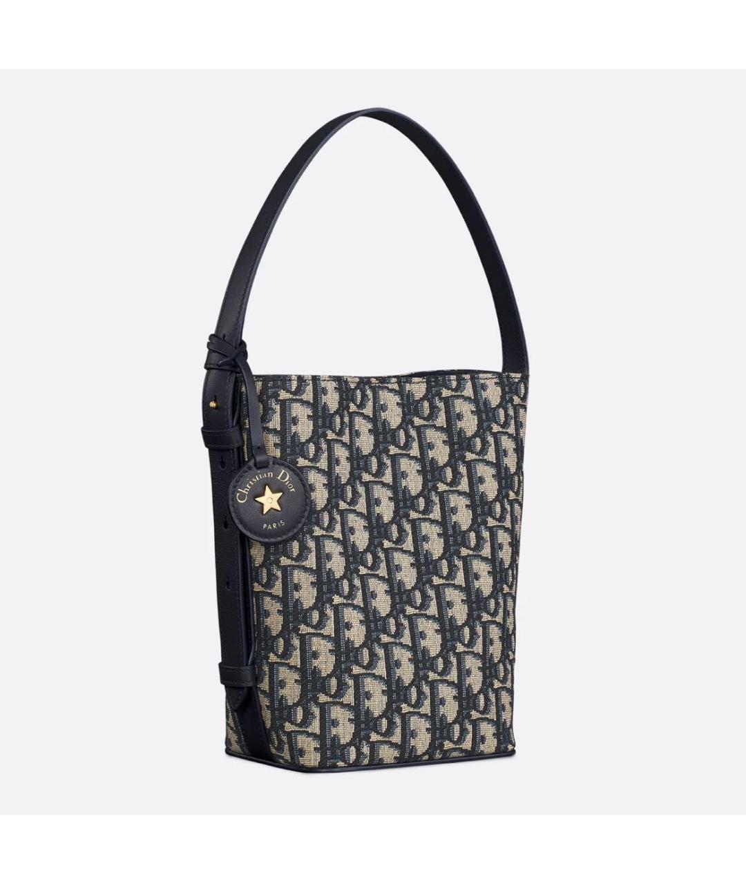 CHRISTIAN DIOR Синяя сумка через плечо, фото 2