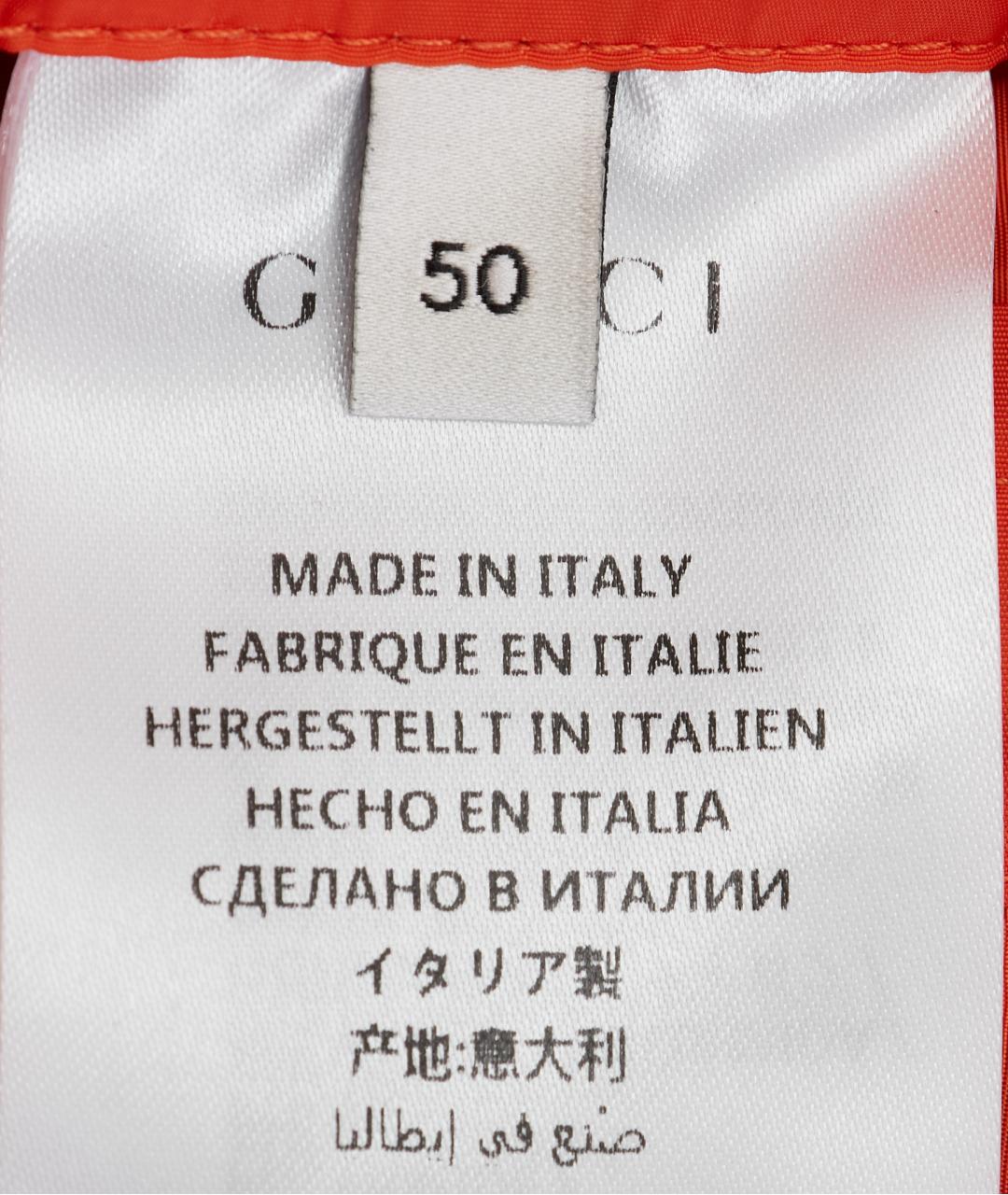 GUCCI Черная полиэстеровая куртка, фото 6