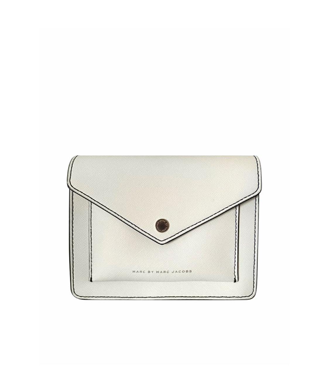 MARC BY MARC JACOBS Белая кожаная сумка тоут, фото 7