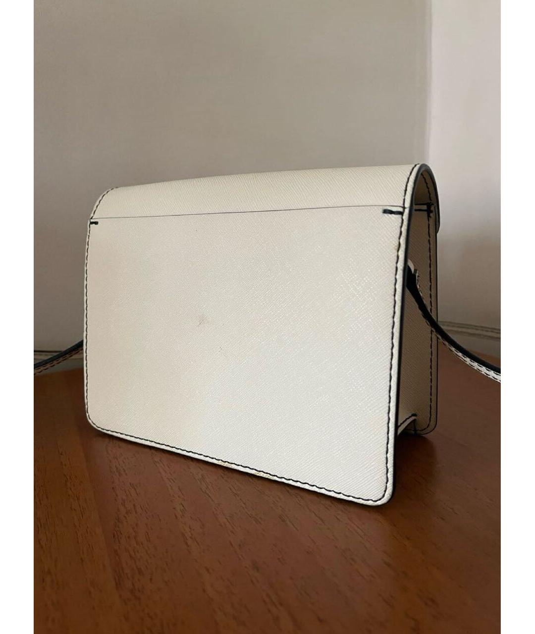 MARC BY MARC JACOBS Белая кожаная сумка тоут, фото 3