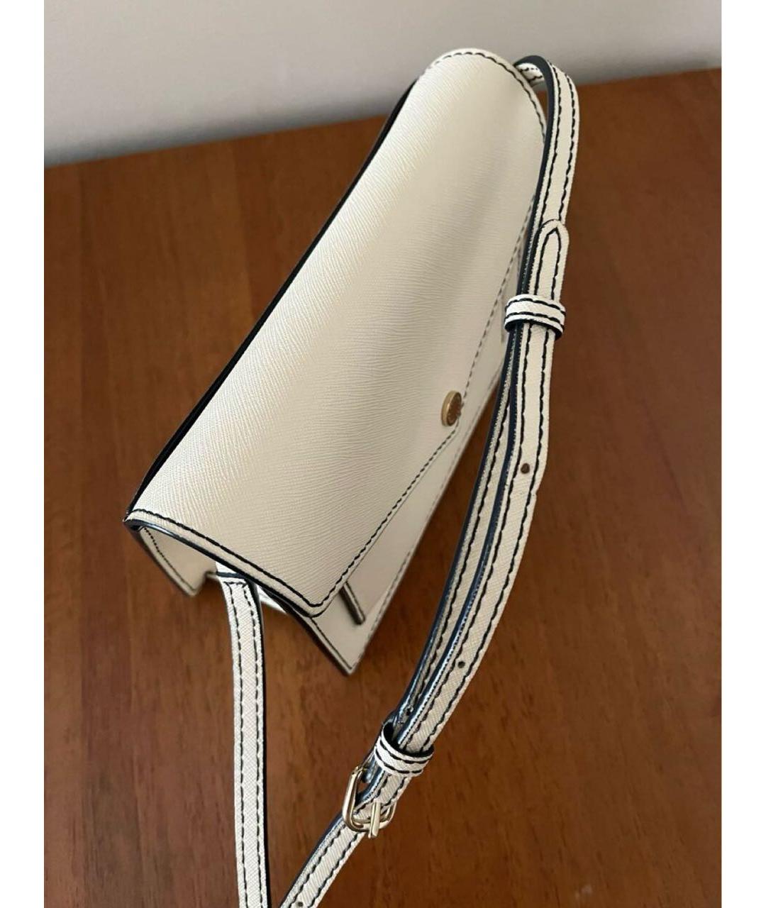 MARC BY MARC JACOBS Белая кожаная сумка тоут, фото 2